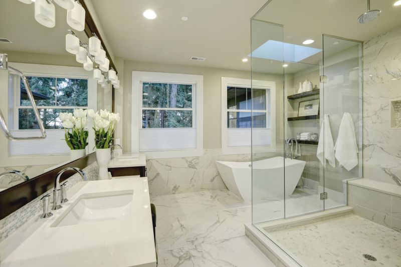 Spa-Inspired Shower Areas
